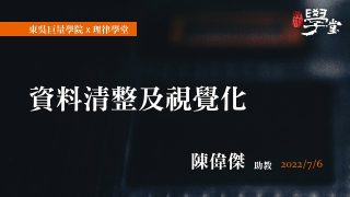 資料清整及視覺化-陳偉傑助教